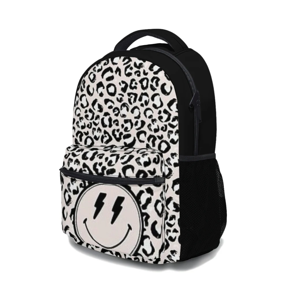 Mochila De estética Preppy de gran capacidad, bolsa de libros de moda, multibolsillos ajustables, 17 pulgadas