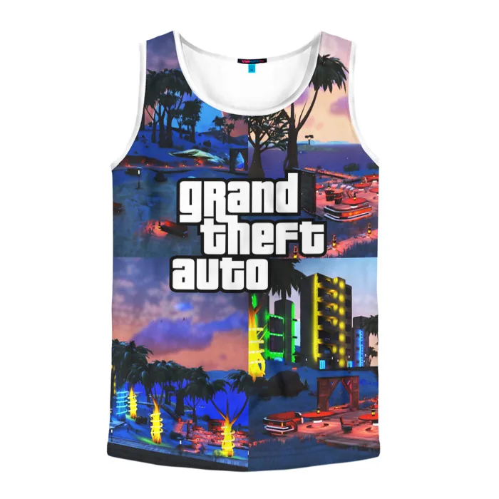 Summer Hot Game Tank Tops Male 3D Print Men Women Fashion Hip Hop Sleeveless Top Oversized Causal Street Style Vest Man Clothing