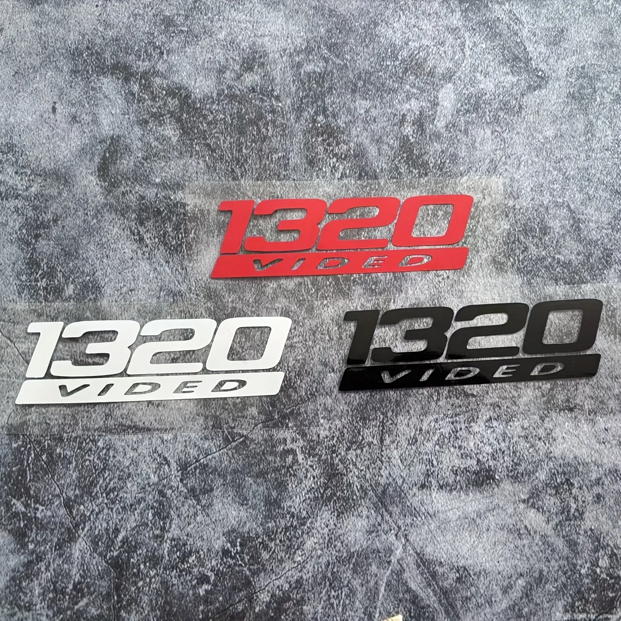 1pc 1320 VIOEO Car Sticker, Laptop Sticker, Truck, Off-Road Vehicle, Door, Rear Window,  Decorative Car Decal,