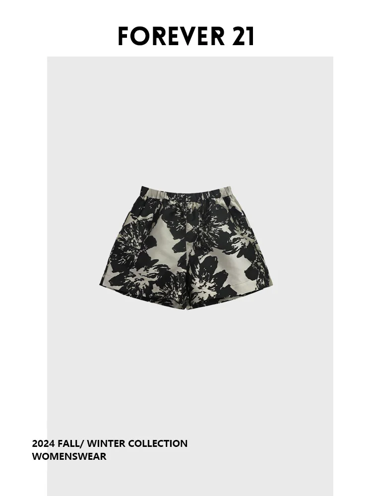 

Forever 21 Fashionable A-Line Shorts for Women Casual Slimming Meat Covering Personality Summer Pants for Pear Shaped Ladies