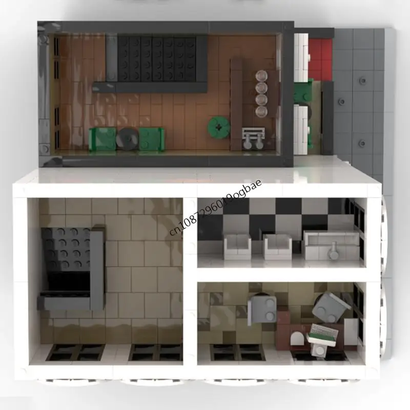 جديد 2930 قطعة مدينة الساخن بيع عرض الشارع Moc وحدات نموذج مكتب قديم ألغاز مخصصة لتقوم بها بنفسك أفكار إبداعية لعب الاطفال هدية عيد ميلاد