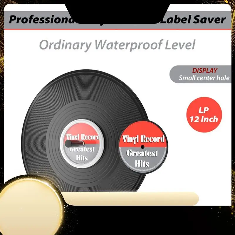 

LP виниловая пластинка Label Saver виниловые пластинки Clean Saver Защитный зажим для очистки пластинок для 12-дюймовой виниловой пластины LP