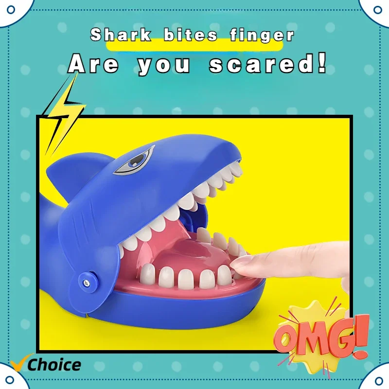

7 Pcs Children's Crocodile Teeth Toys Crocodile Biting Fingers Trick Toys Dentist Games Fun Party and Children's Toys Gifts