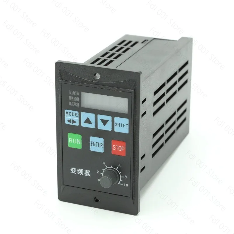 Mini Simple VFD 220V Single Phase Input for 3 Phase Motor Speed Controller 400W 750W