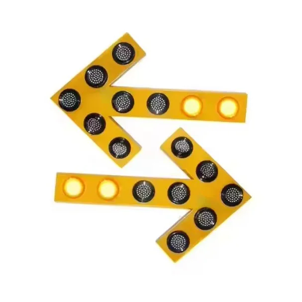Traffic Reflective Flashing LED Warning Arrow Road Sign Vehicle Mounted Arrow Sign