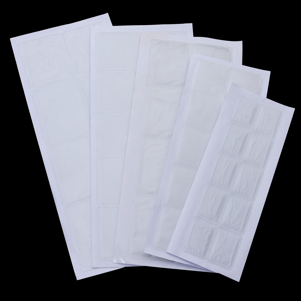16-20pcs Necklace Chain Adhesive Pouch Self-Adhesive Pockets for Necklace Display Cards Clear Jewelry Bag Loose Supplies – Detail 4