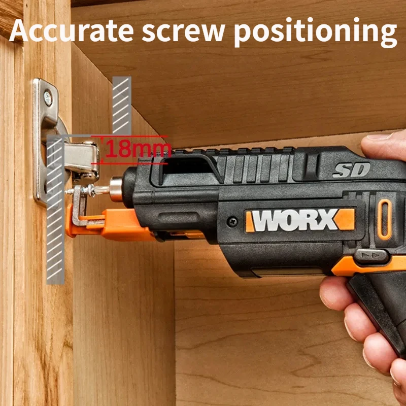 Worx WX255 4V Mini Electric Screwdriver Set Smart Gun Style Cordless Electrical Screw Driver USB Rechargeable Bit Drill Tools