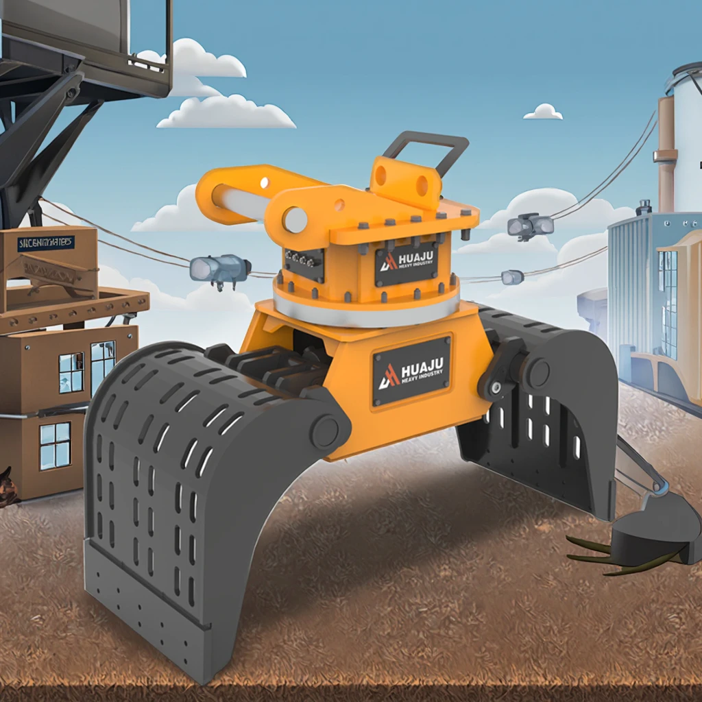 فرز الحجر تصارع 360 درجة هدم GrabExcavator الدورية الهيدروليكية