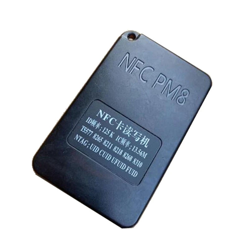NFC-PM8 RFID Smart Chip Card Copier NFC Encryption Key Reader 13.56Mhz Token Duplicator 125Khz RFID Clone