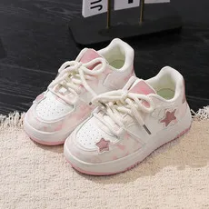 

Детские спортивные кроссовки для девочек, дышащие, повседневные, в стиле принцессы, новинка 2026 года, мягкая подошва, комфортные