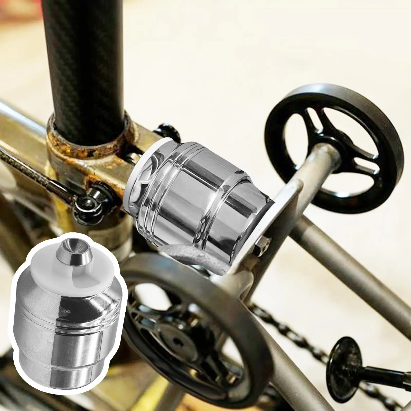 

Bicycle Absorber Sturdy Professional Rear Damper for Mtn Folding Bike MTB