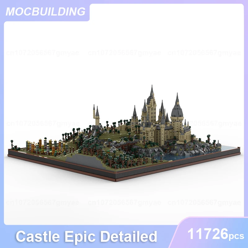 Castle Epic Detailed Build MOC Blocks DIY Assemble Bricks Architecture Educational Creative Collect Display Toys Gifts 11726PCS