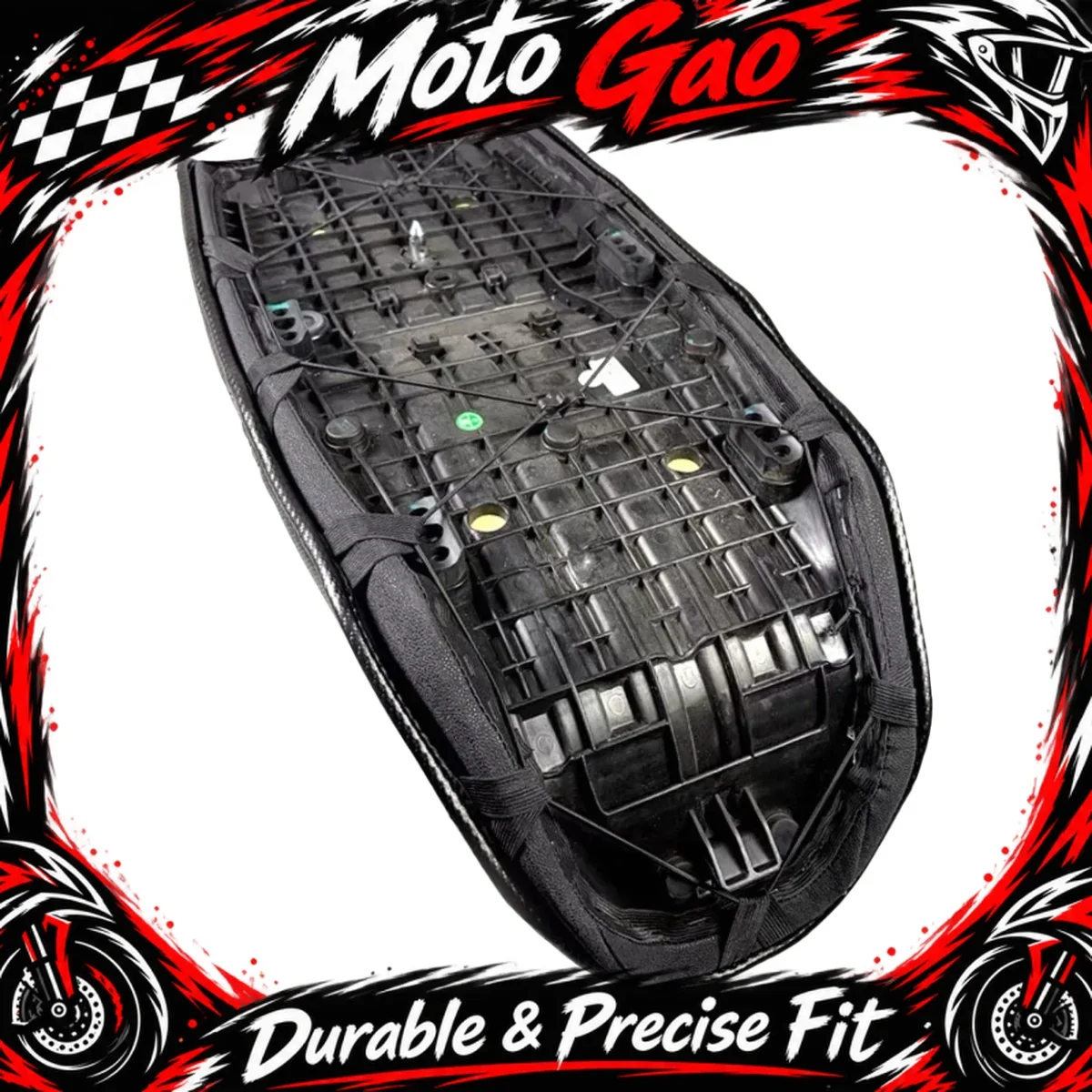 Motorcycle seat cover (non seat) upgrade accessorie seat cover lumbar backrest integrated Fit For CFMOTO 800MT-X 800MTX