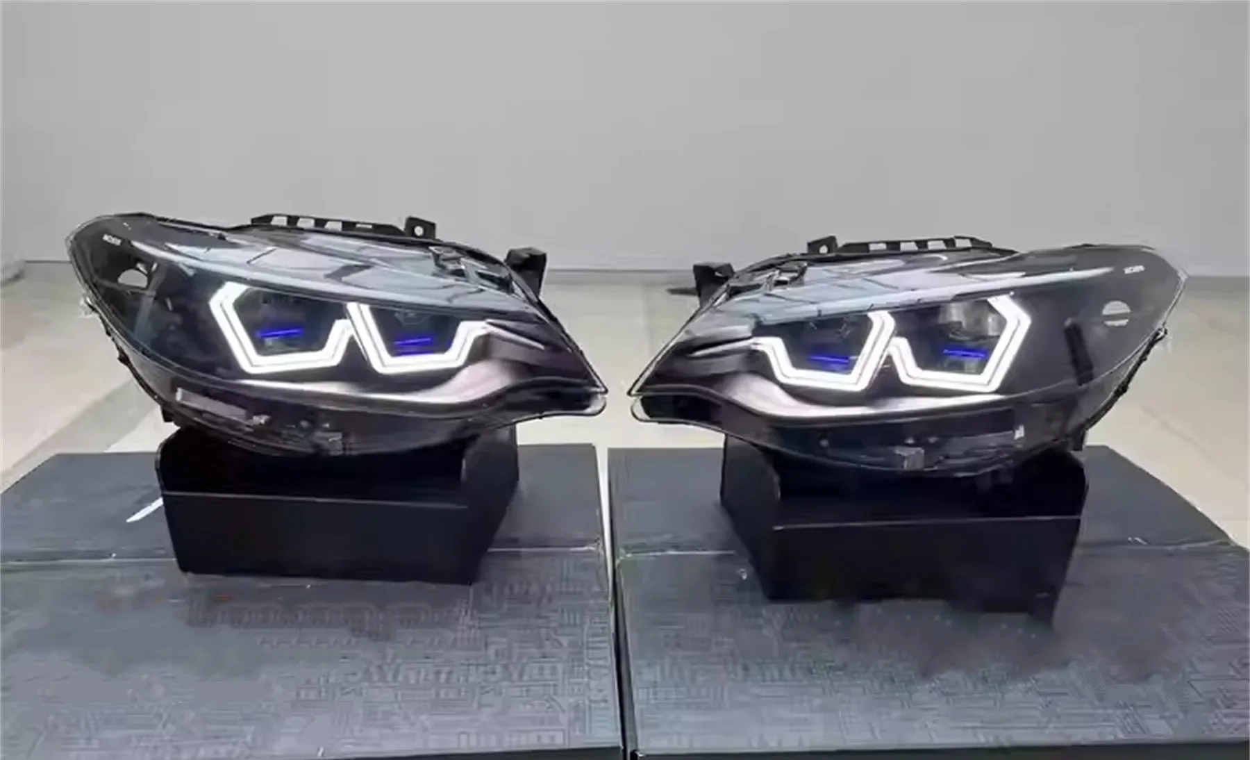 Car Headlight Headlamp for BMW 2 Series OSS DRL Daytime Running Light High low beam Turn signal