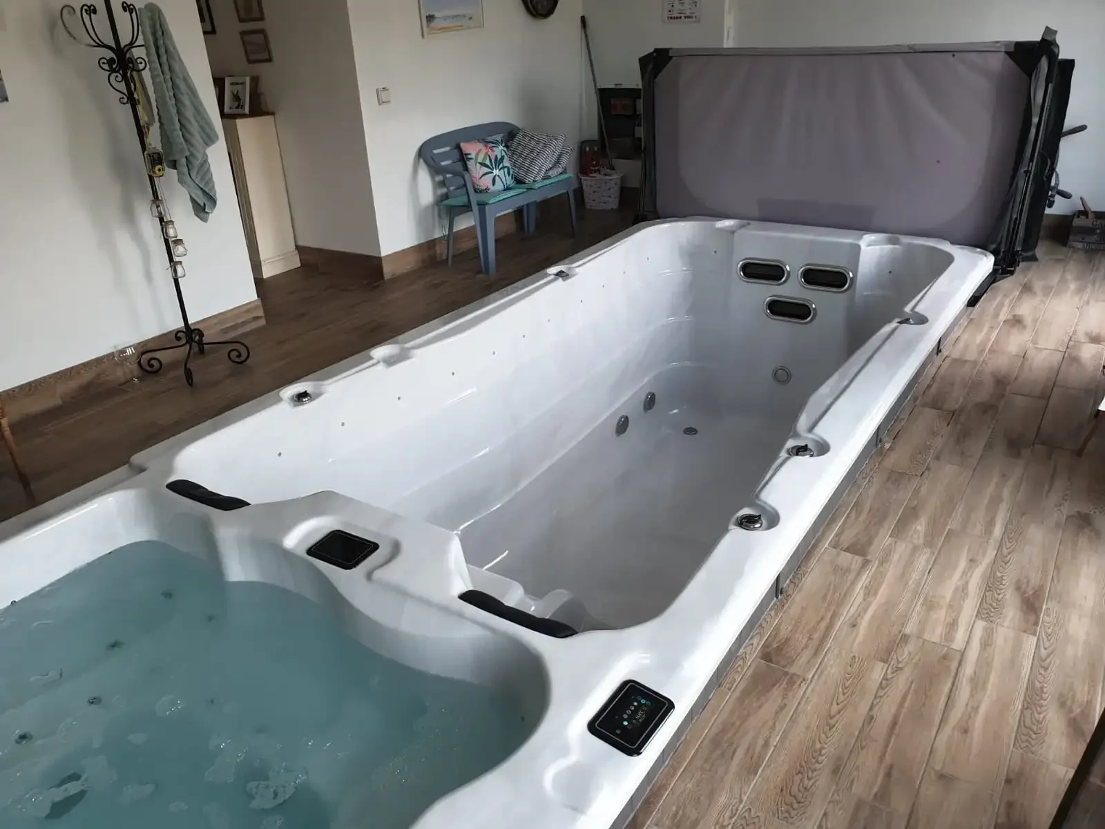 Tempo libero Swim Spa Luxury Dual Area Endless Swim Spa