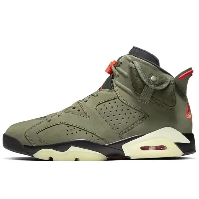 أحذية رياضية زرقاء لكرة السلة للرجال والنساء طراز Nike-air jordan retro 6 6s ، أحذية رياضية خارجية ، وصلت حديثًا ، من نايك-air