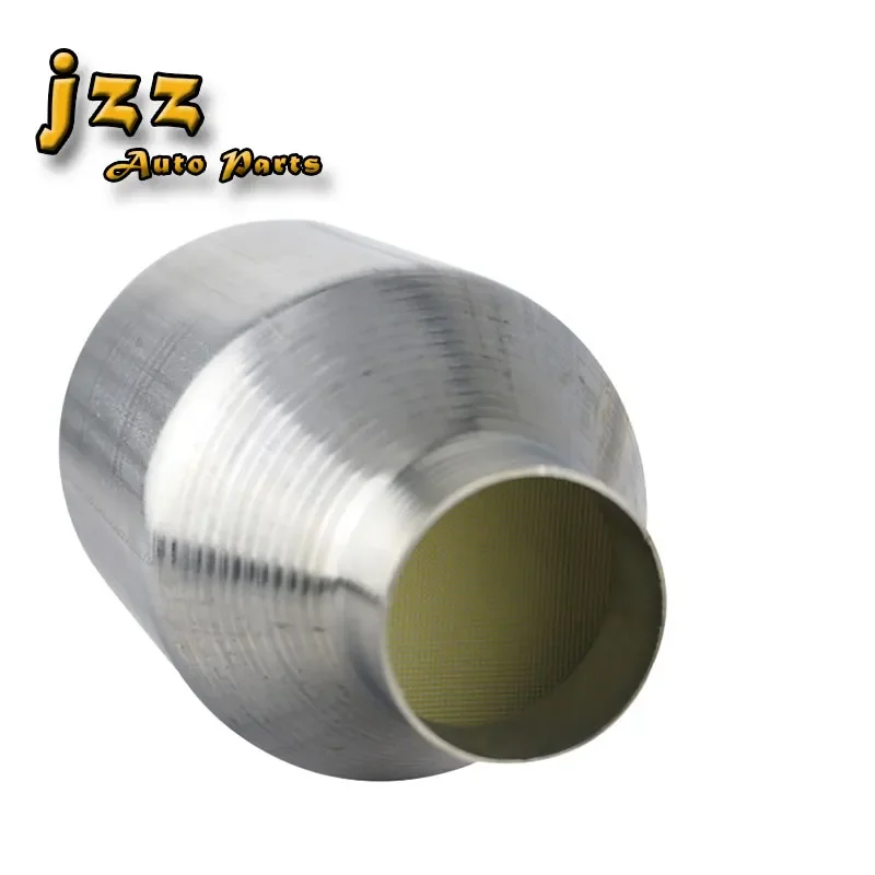 

high quality universal Ceramic Catalysts 63mm High Flow Sport catalytic converter to Purify car exhaust gas