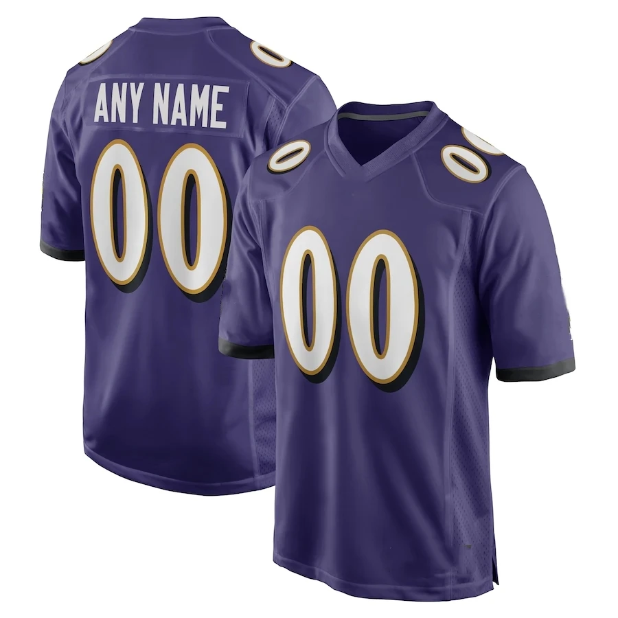 

Custom Baltimore Stitched Jersey America Game Footbball Jersey Personalized Any Name Number All US SIze S-3XL