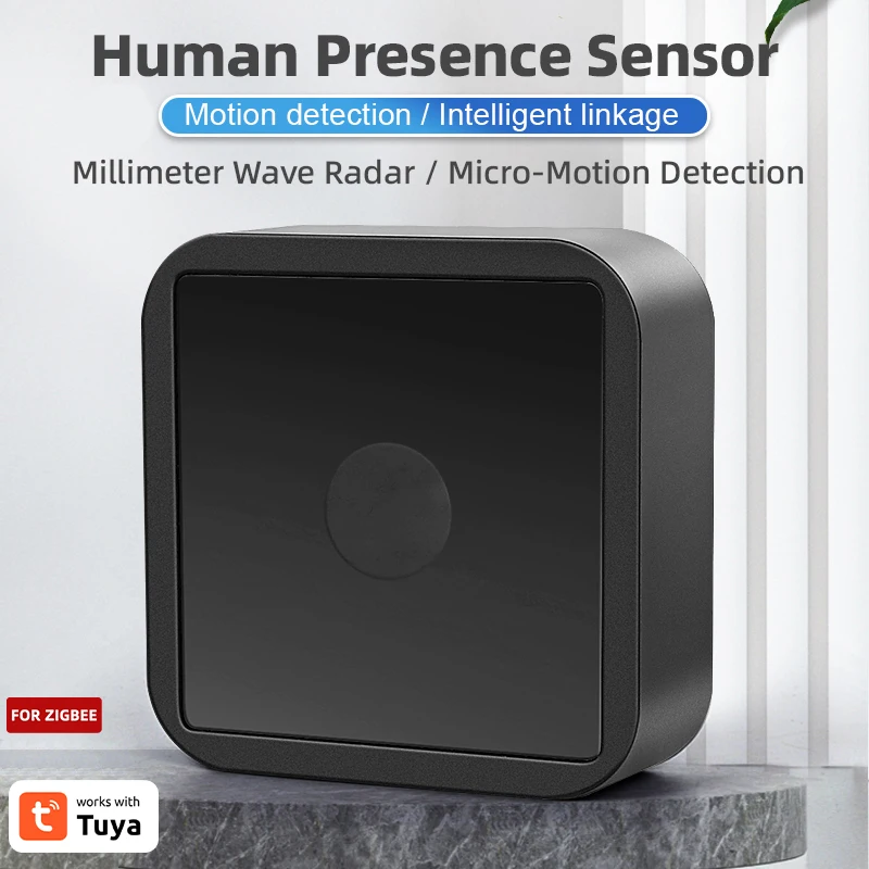 Tuya WiFi/ Human Presence Sensor mmWave Detection PIR Motion Sensor Smart Life APP Smart Home Security Protection