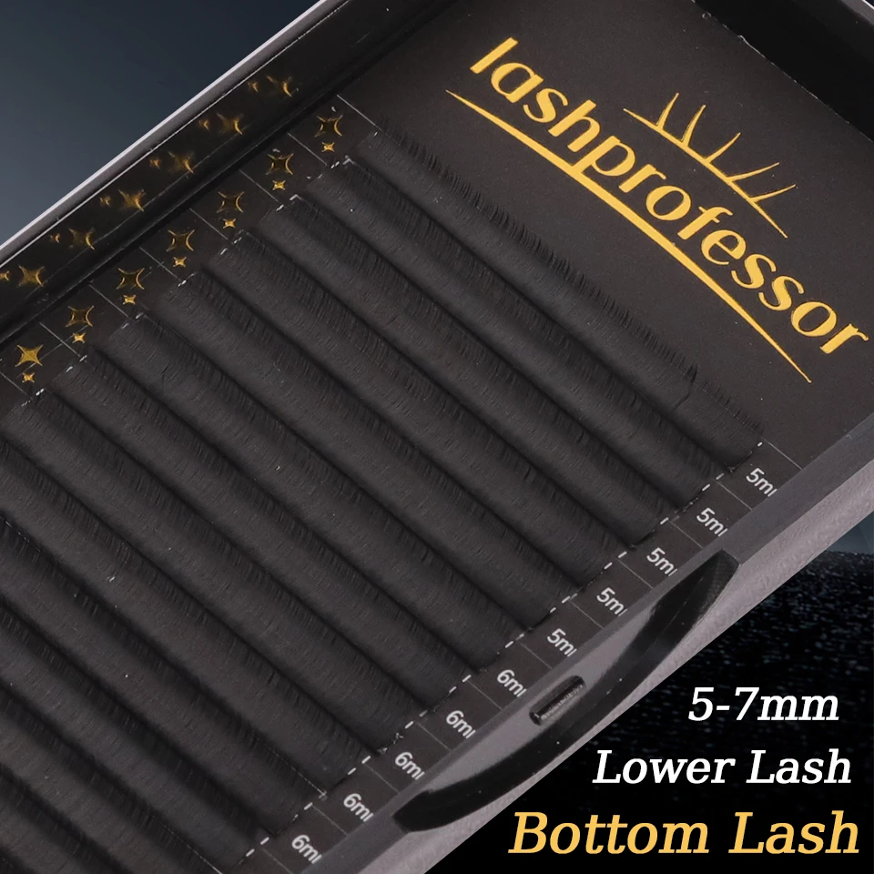 Mix 5 6 7mm Lower Lashes Bottom Lash Extentions C/CC/D Curl Under Eyelashes Individual Natural Short Mink Eyelashes Extentions