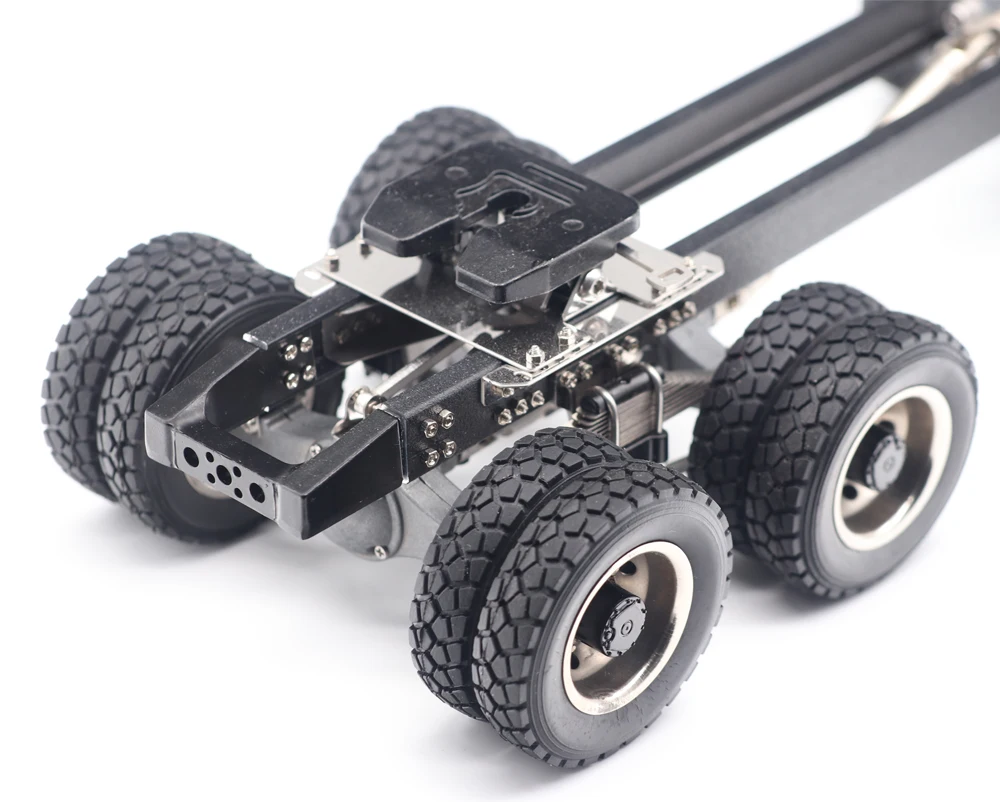 Accessoire d'Essieu Arrière Amélioré pour Remorque Tamiya 1/14 - 120mm