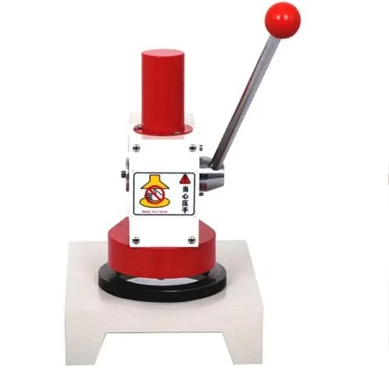 Hand Press Round Sampler Manual Thickness 1-5mm Circle Sampling Cutter Film Paper Cloth Sampling Cutting Machine 100CM²