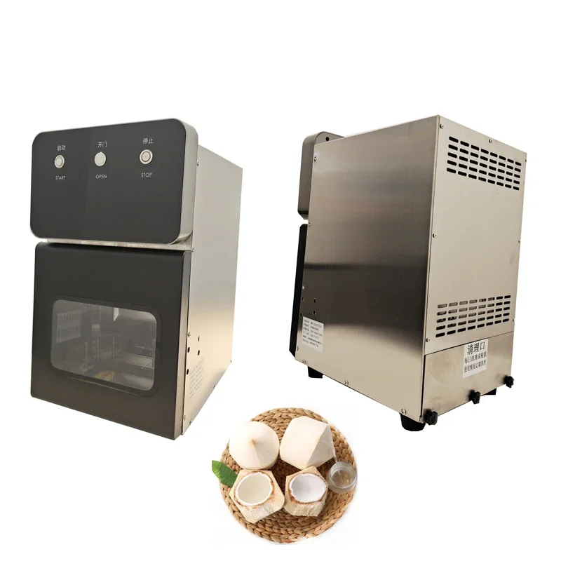 Tender Coconut Hole Opening Machine Young Coconut Lid Opener for Straw Hole Drilling