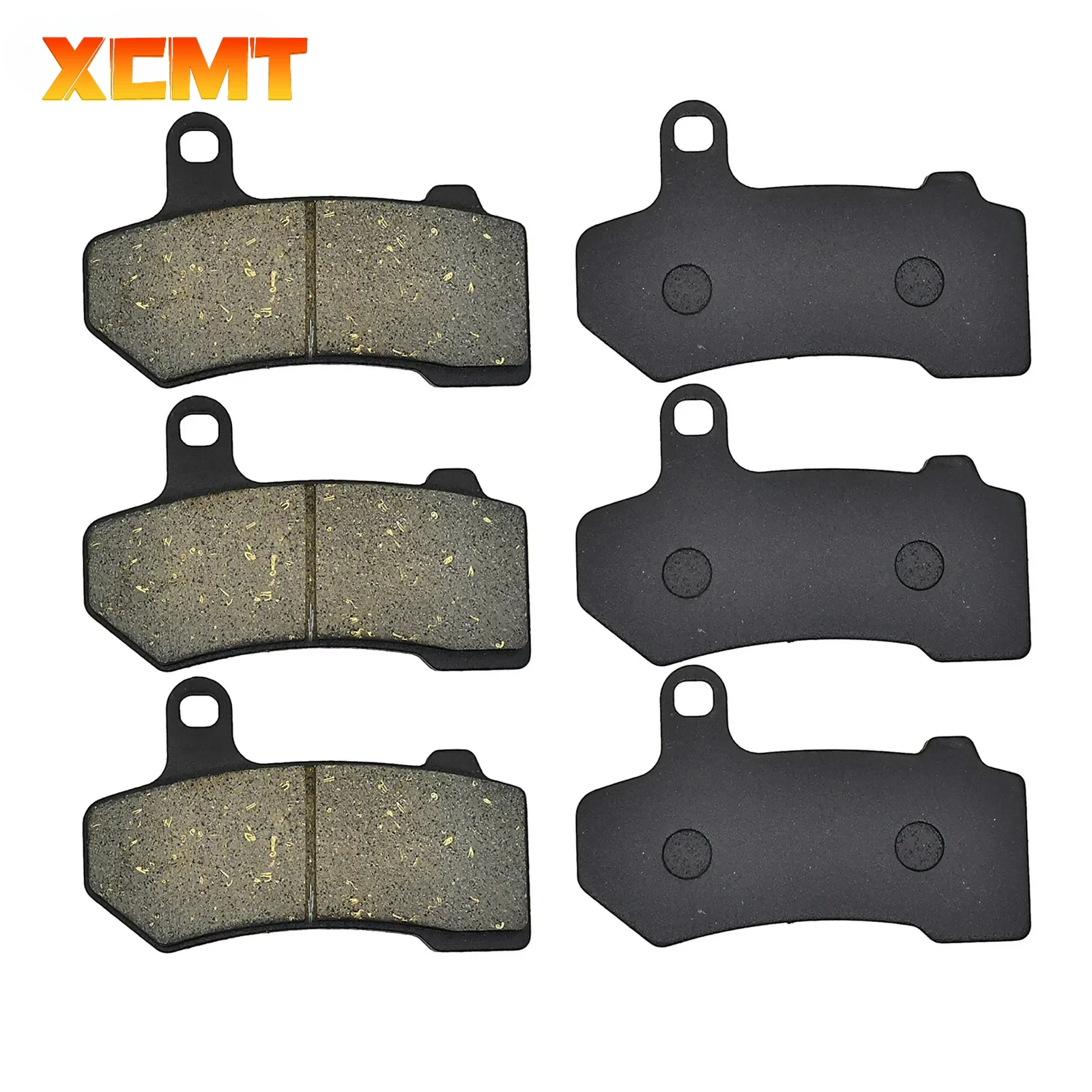 Motorcycle Front Rear Brake Pads Disks For Harley Davidson Road King Street Road Glide Electra Glide FLHR FLHX FLTR 2008-2018