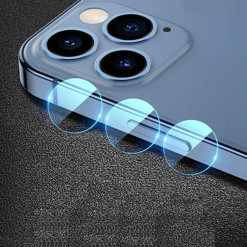 

100 Sets Tempered Glass Film for iphone 14 15 13 12 11 Pro Max 14 plus Camera Lens Glass Protective