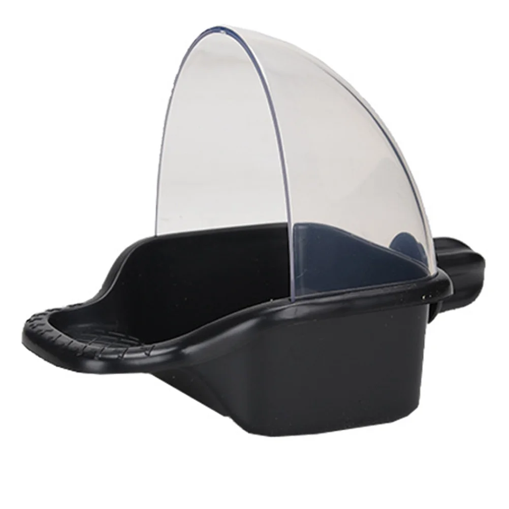 

Leakproof Food Basin Parrot Finches Squirrel Feeder Container Cage Bird Bath Tub Pet Supplies Reusable Eco Plastic