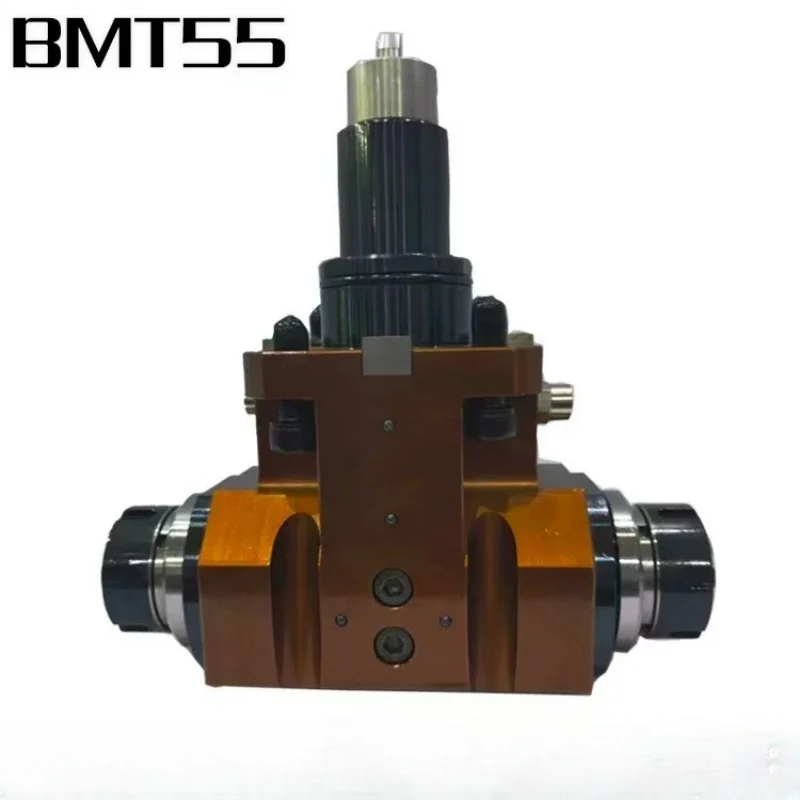 BMT40 BMT45 BMT55 ER16 Lathe Turret Double Head Drive CNC Turret