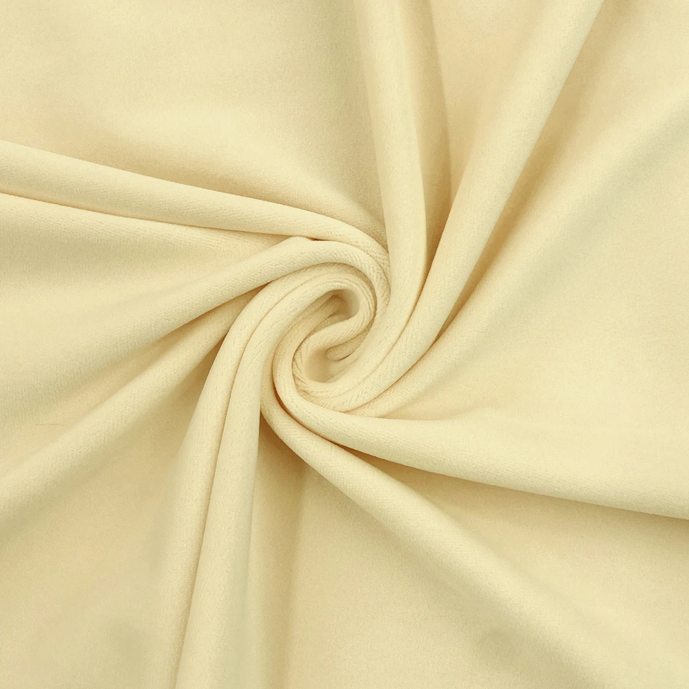 Stretch Plush Fabric, 40 Colors for DIY Sewing