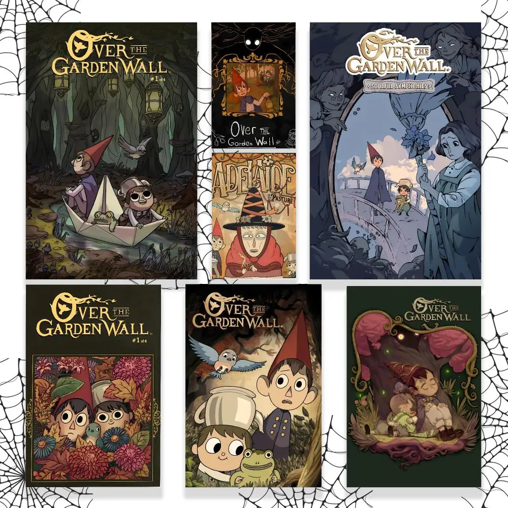 Over the Garden Wall Poster Graphic Wall Art Poster HD Waterproof PP Paper Print for Bedroom Living Room Office Decor Gift