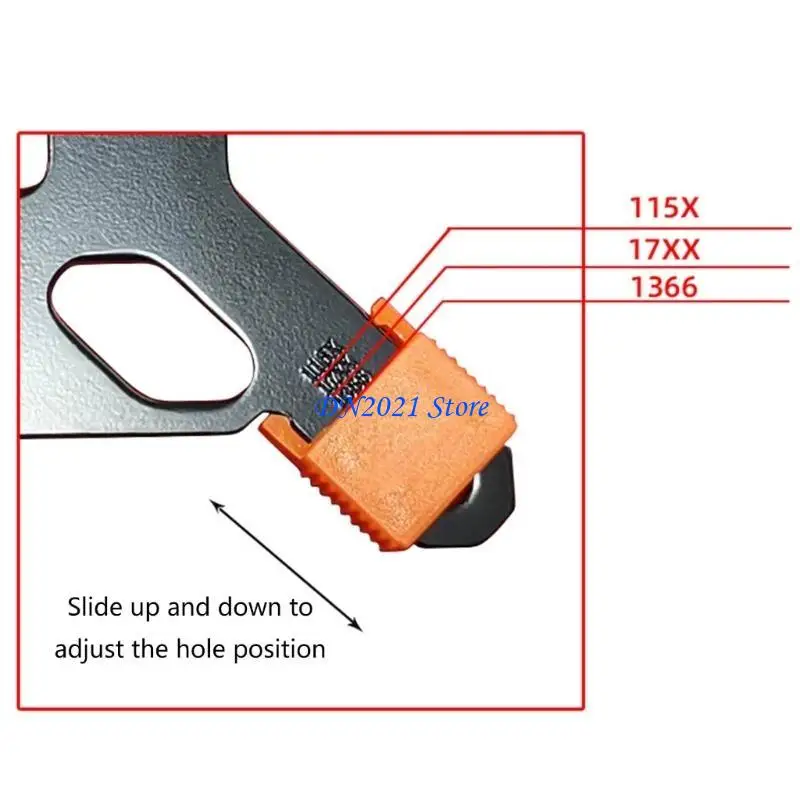 F3KE Motherboard Backplate,1700X/115X/1366CPU Heatsink Mounting Base Radiators Holder
