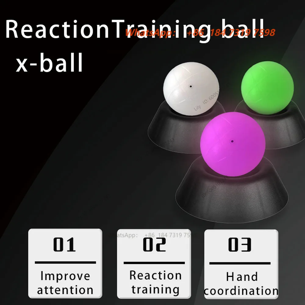X-Ball Smart Reaction Ball Hand Eye Coordination Agility Training Digital Sensor Vector Reactionx