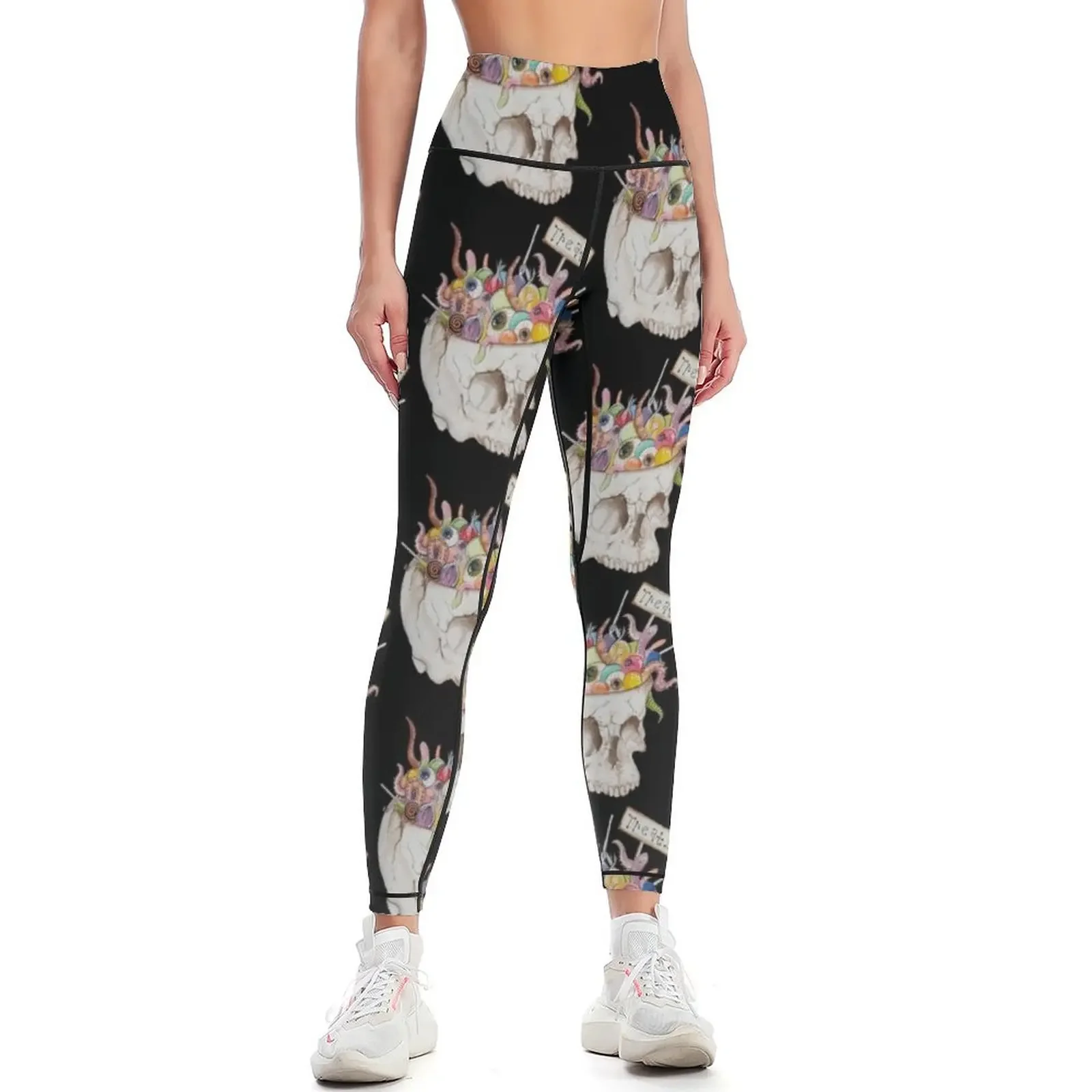 

Creepy Candy Leggings legging push up legging gym Female legging pants gym clothing Womens Leggings