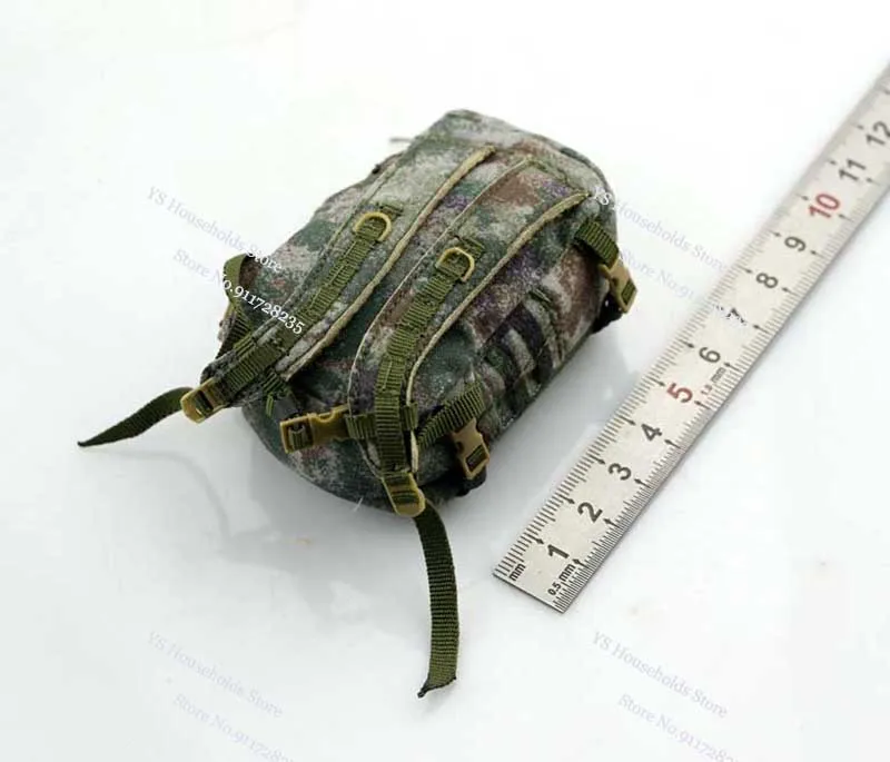 3 Colors 1/6 Man Soldier Mini Marching Backpack Desert Highland Star Sky Scene Accessory Bag Model Toys For 12" Action  Figure