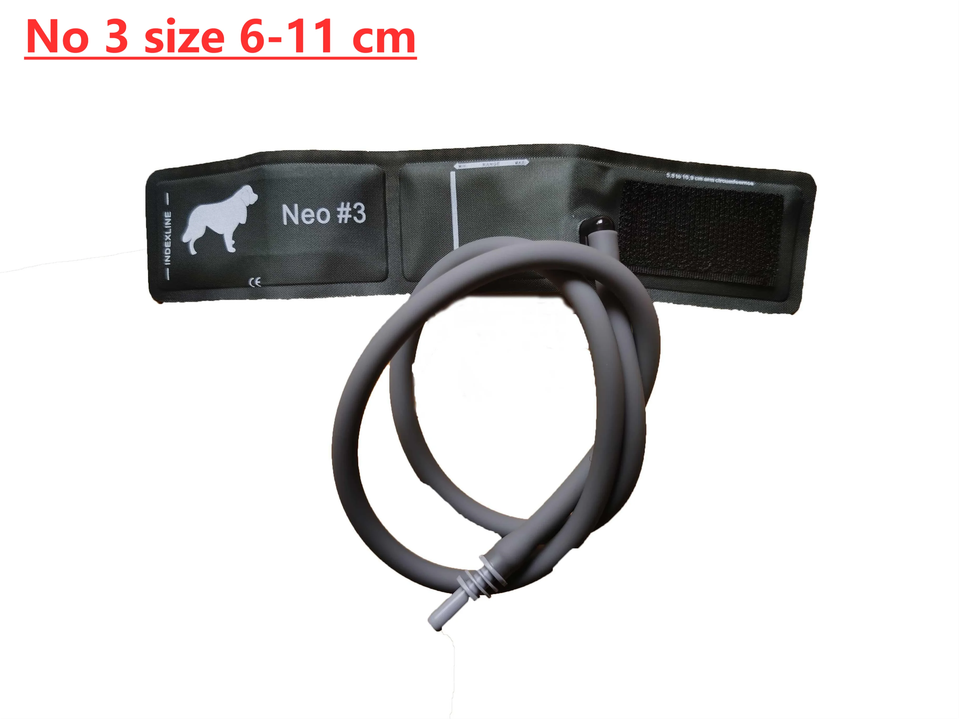 Vet CONTEC08A Sphygmomanometer Cuff 5 Mouse/Cat/Dog/Horse/Elephant with Connector（5mm）