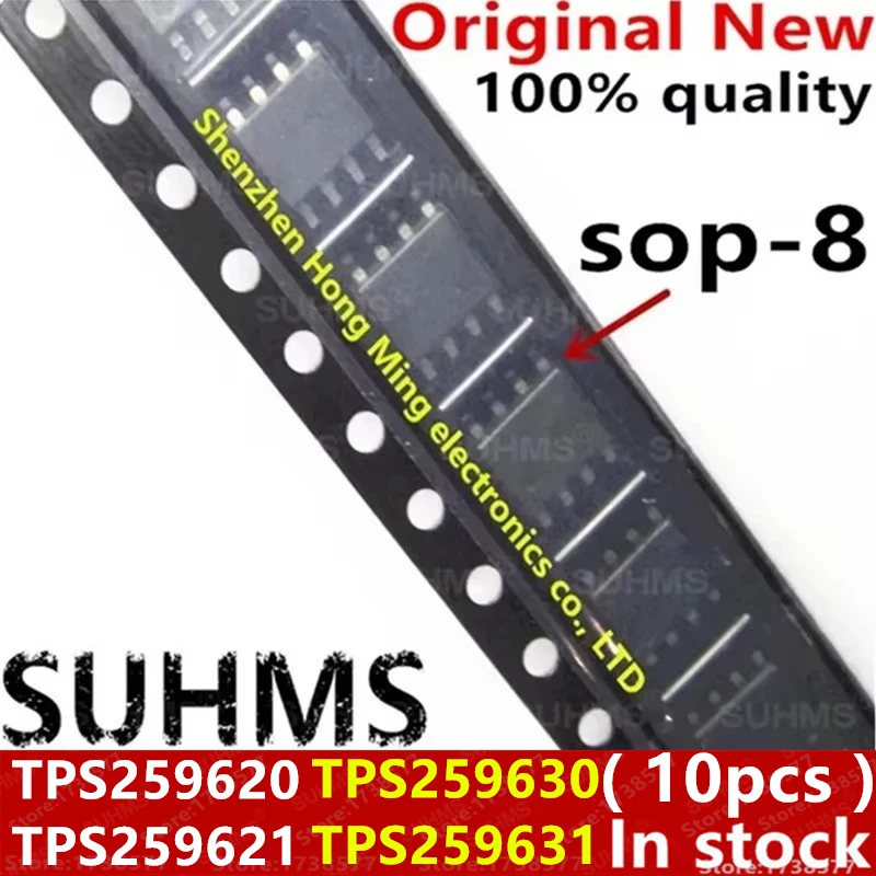 (10piece) New TPS259620DDAR TPS259621DDAR TPS259630DDAR TPS259631DDAR TPS 259620 259621 259630 259631 TPS259630 TPS259631 SOP-8