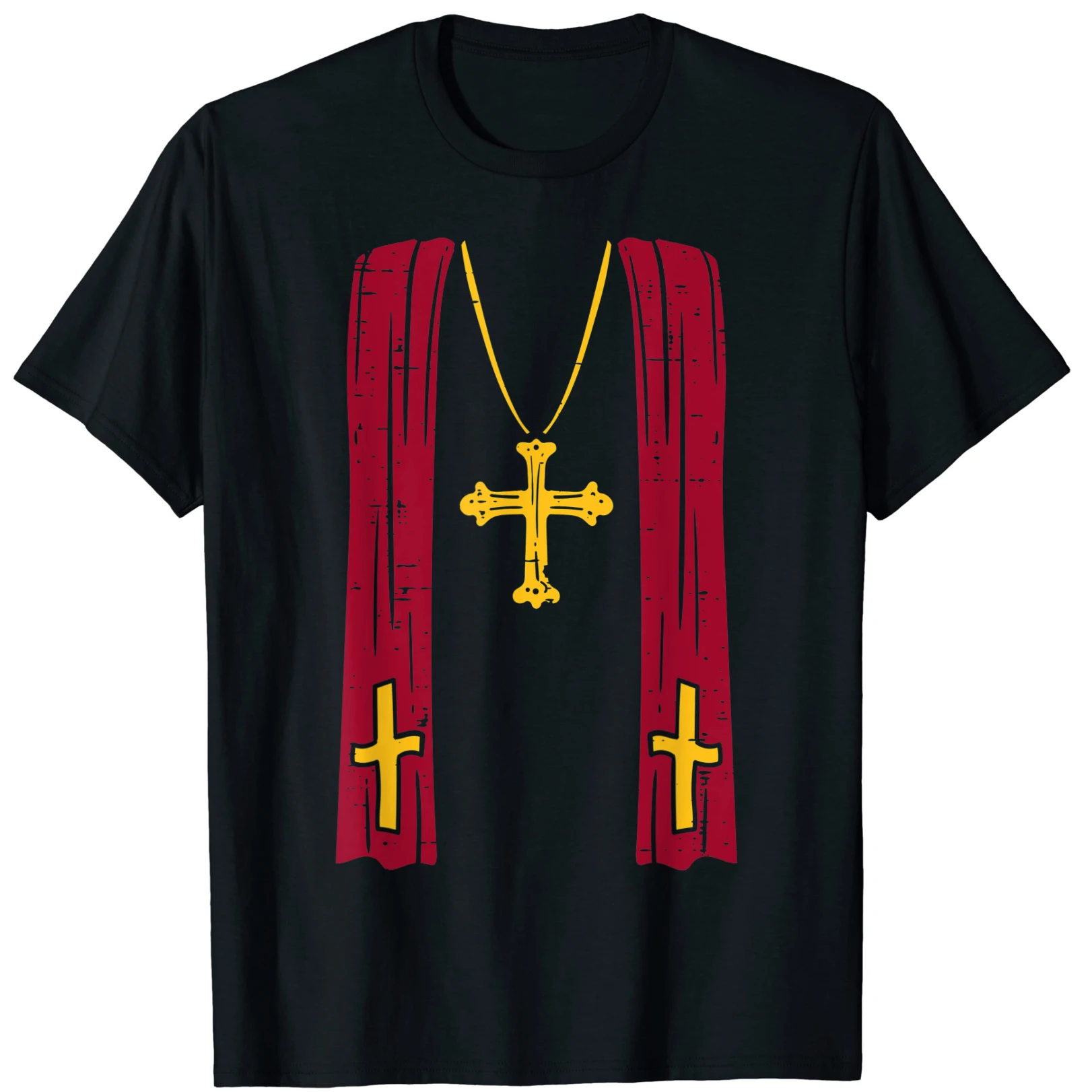 

Pope Minister Costume Funny Halloween Religious Catholic T-Shirt. Summer Cotton O-Neck Short Sleeve Mens T Shirt New S-3XL