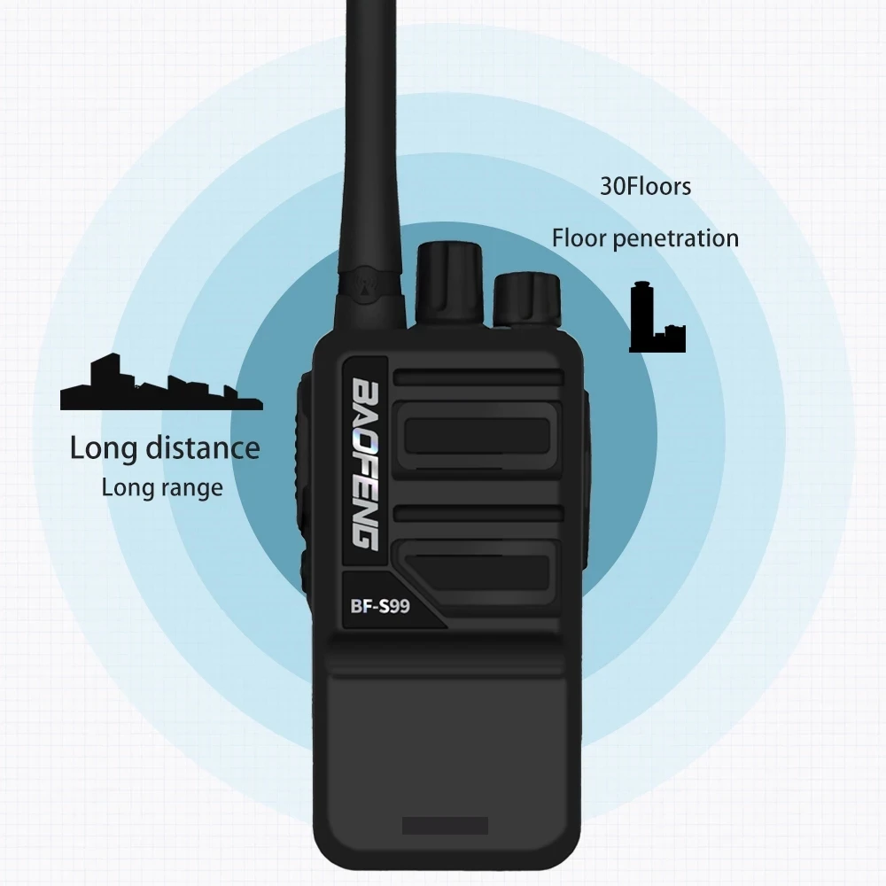 

baofeng BF-S99 camping long range walkie talkie Wireless set radios walki communication radio transceiver ptt Two-way intercom
