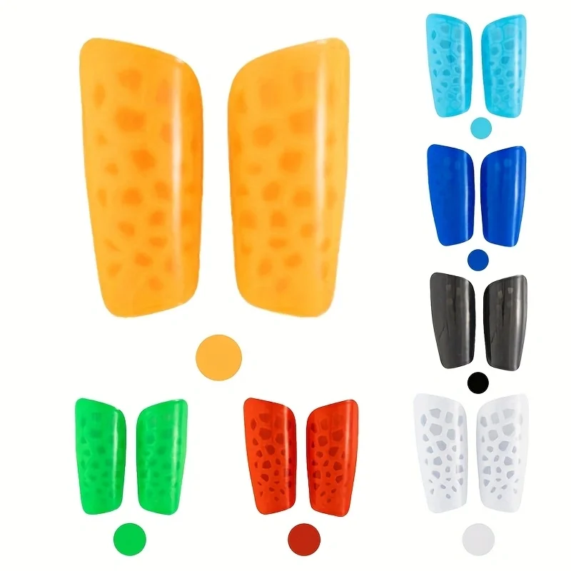 New Arrival Lightweight Elastic Football Leg Protector Board for Adults Outdoor Sports Professional Equipment Honeycomb Design