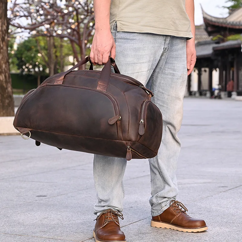 حقيبة الأمتعة حقائب الظهر الصالة الرياضية Crossbody الرجال الرحلات الإبداع حقائب الظهر المدرسية حقائب جلدية Schoudertas MHSJB