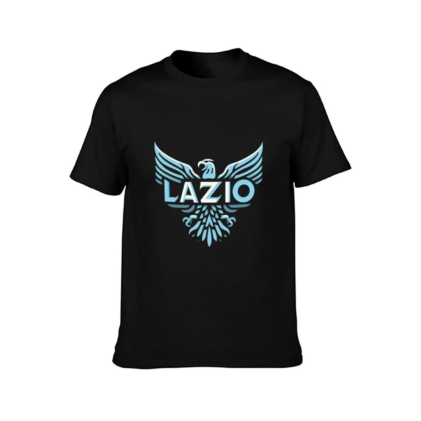 Lazio T-Shirt, Summer Casual Cotton Tee, Oversized Streetwear Tops, Vintage Graphic Print, Loose Fit Short Sleeve, 100% Cotton