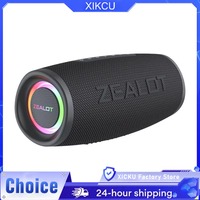 XIKCU S56 40W Wireless Speakers Waterproof IPX6  Outdoor Portable Subwoofer Speaker Hifi Sound Quality 5.2 Bluetooth Speaker