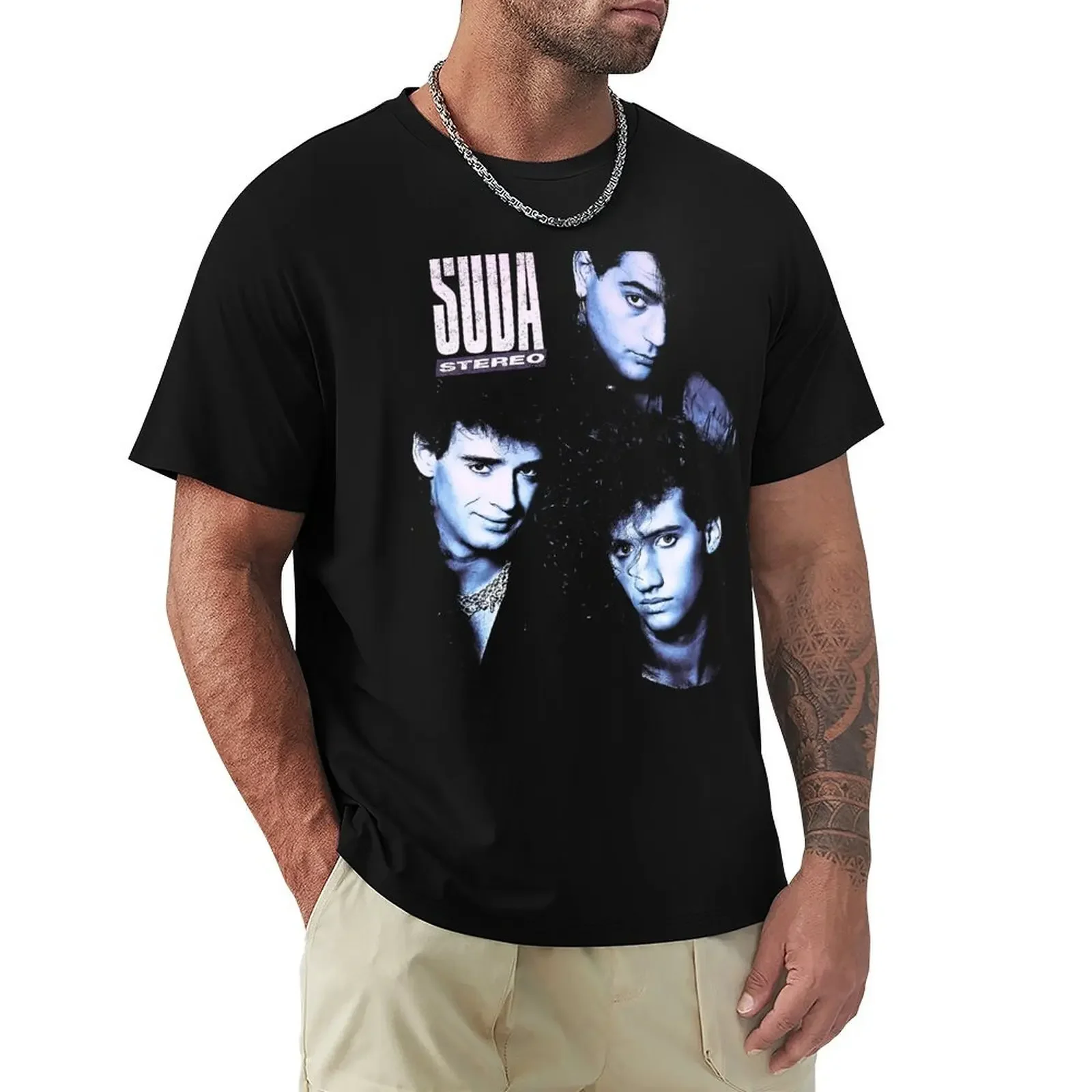 Soda Stereo/Nothing Personal T-Shirt rapper graphic tees oversized t shirt topping men clothing