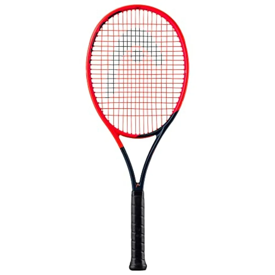 

Auxetic Radical Pro Tennis Racquet for Advanced Players with Graphite Frame in Black and Red Offers Superior Control and Power