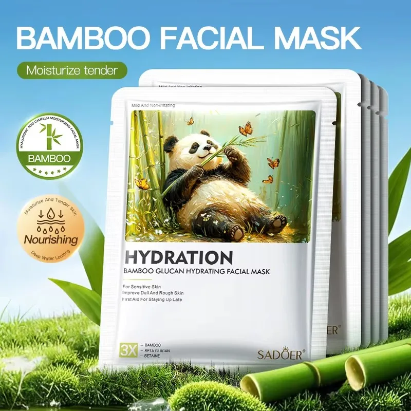 SADOER Unicorn Tiger Face Mask Anti-Aging Moisturizing Anti Wrinkles Whitening Facial Masks Sheet Masks Beauty Skin Care