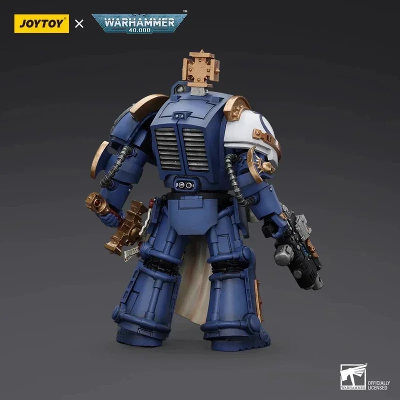 JOYTOY 1/18 Actionfigur 40K Ultramarines Captain in Terminator Armor Anime Collection Militärmodell Spielzeug Geschenke