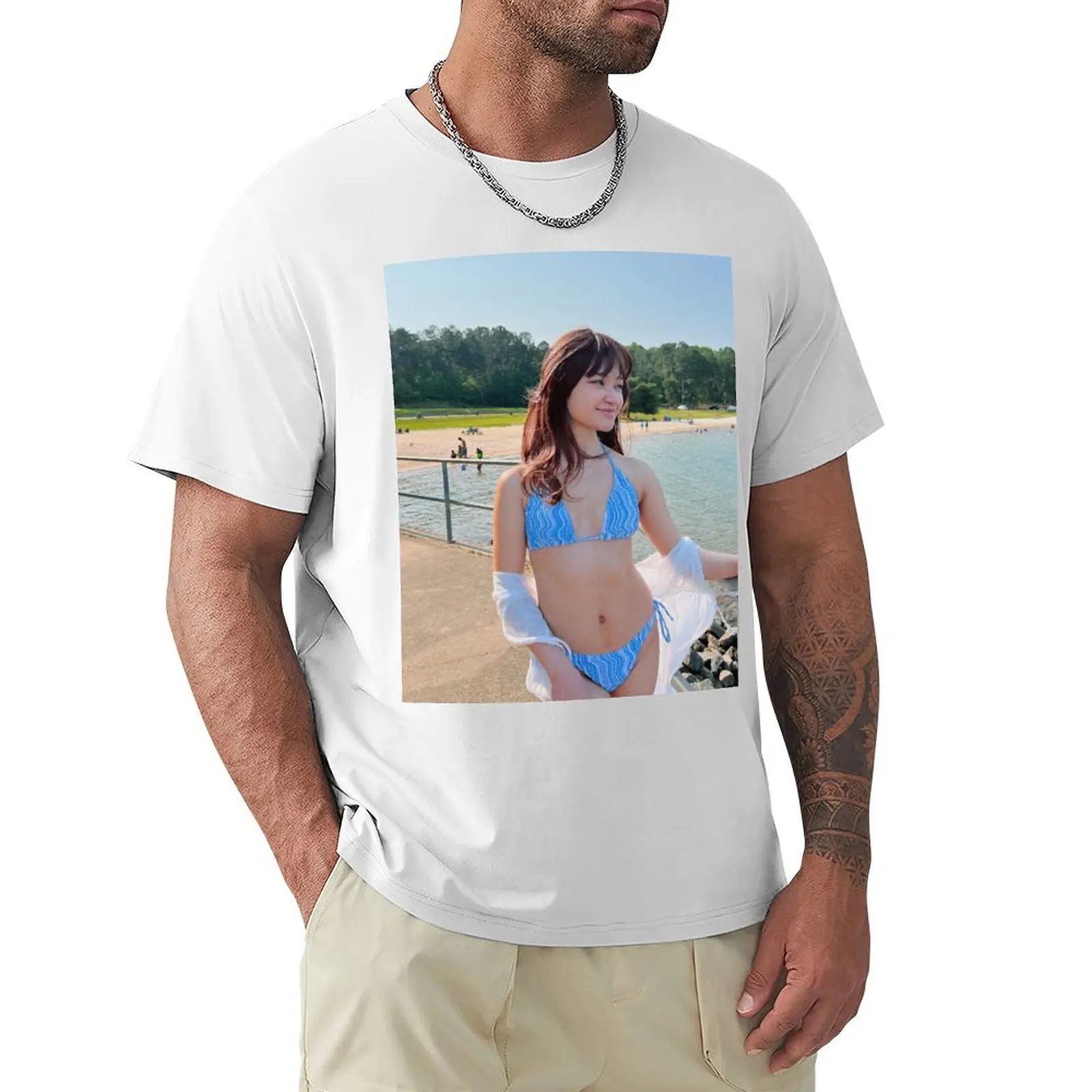 Angelica Hale summer T-Shirt customizeds quick drying men clothing